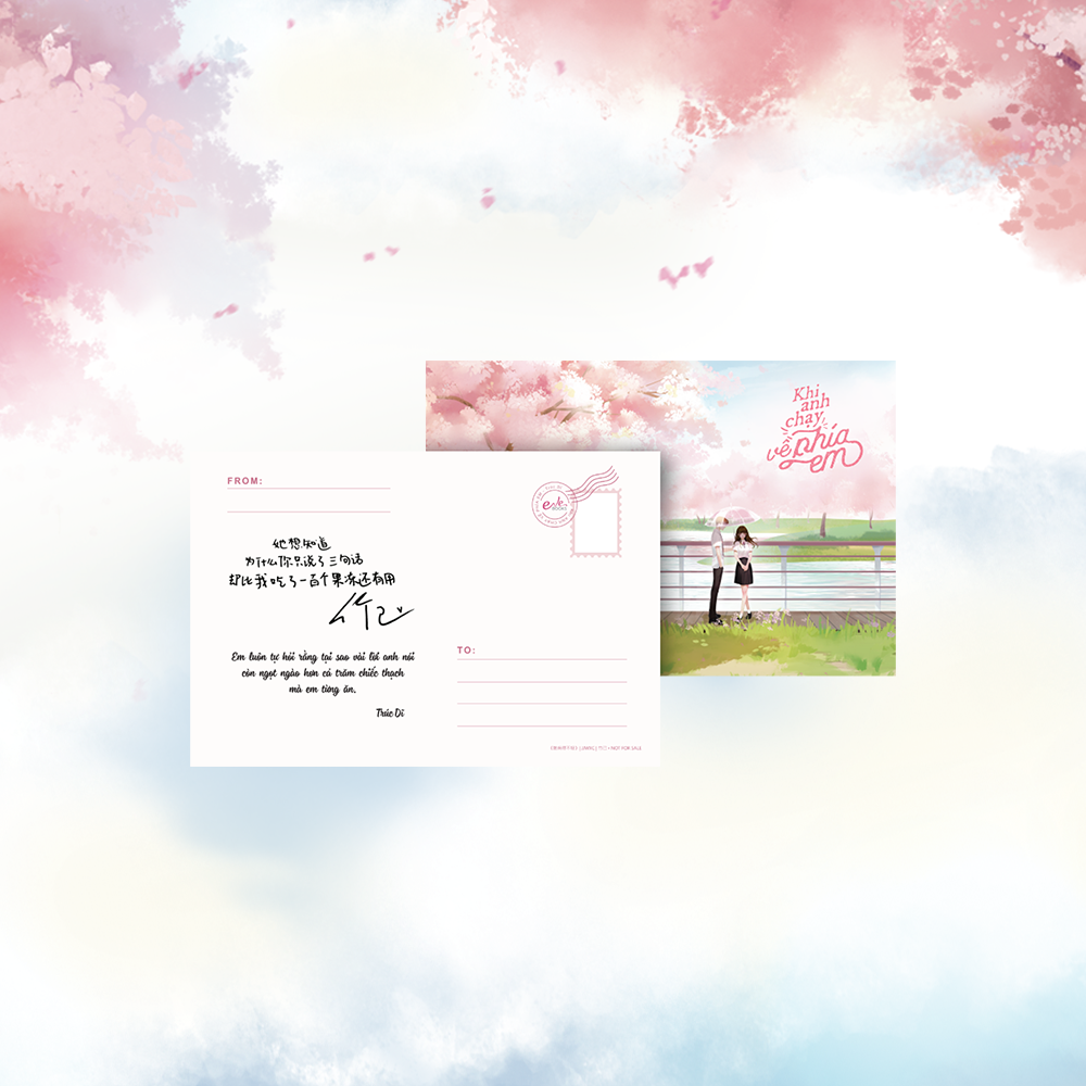 Khi Anh Chạy Về Phía Em - Tặng Kèm Bookmark 2 Mặt Bồi Cứng + Postcard In Chữ Ký Của Tác Giả Trúc Dĩ - Ảnh 5