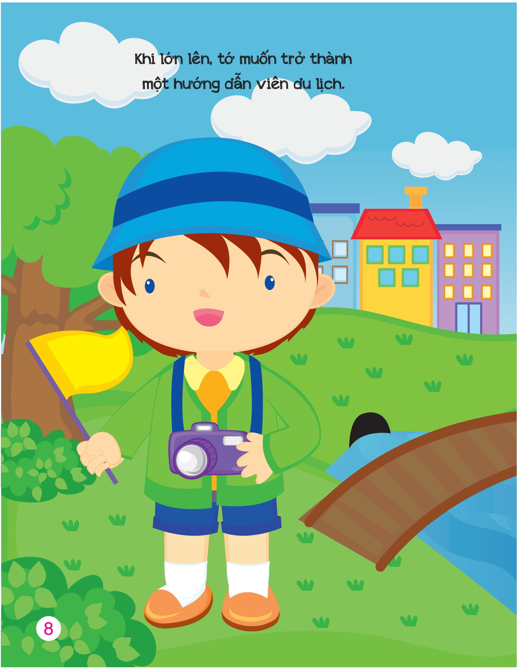 khi lớn lên, tớ muốn trở thành... - giáo viên và hướng dẫn viên du lịch - Ảnh 9