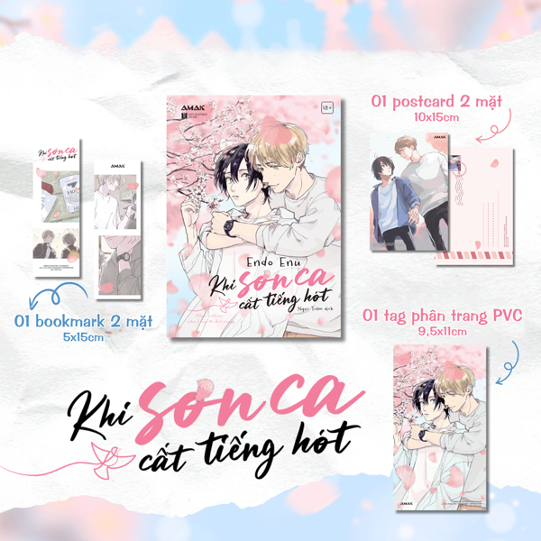 khi sơn ca cất tiếng hót - tặng kèm bookmark + postcard hai mặt + tag phân trang pvc