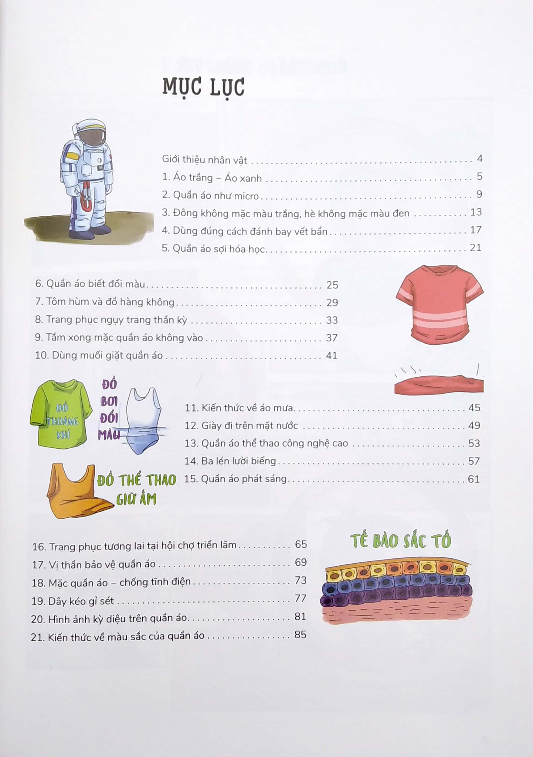 khoa học quanh ta - những điều kỳ thú về ăn mặc - Ảnh 3