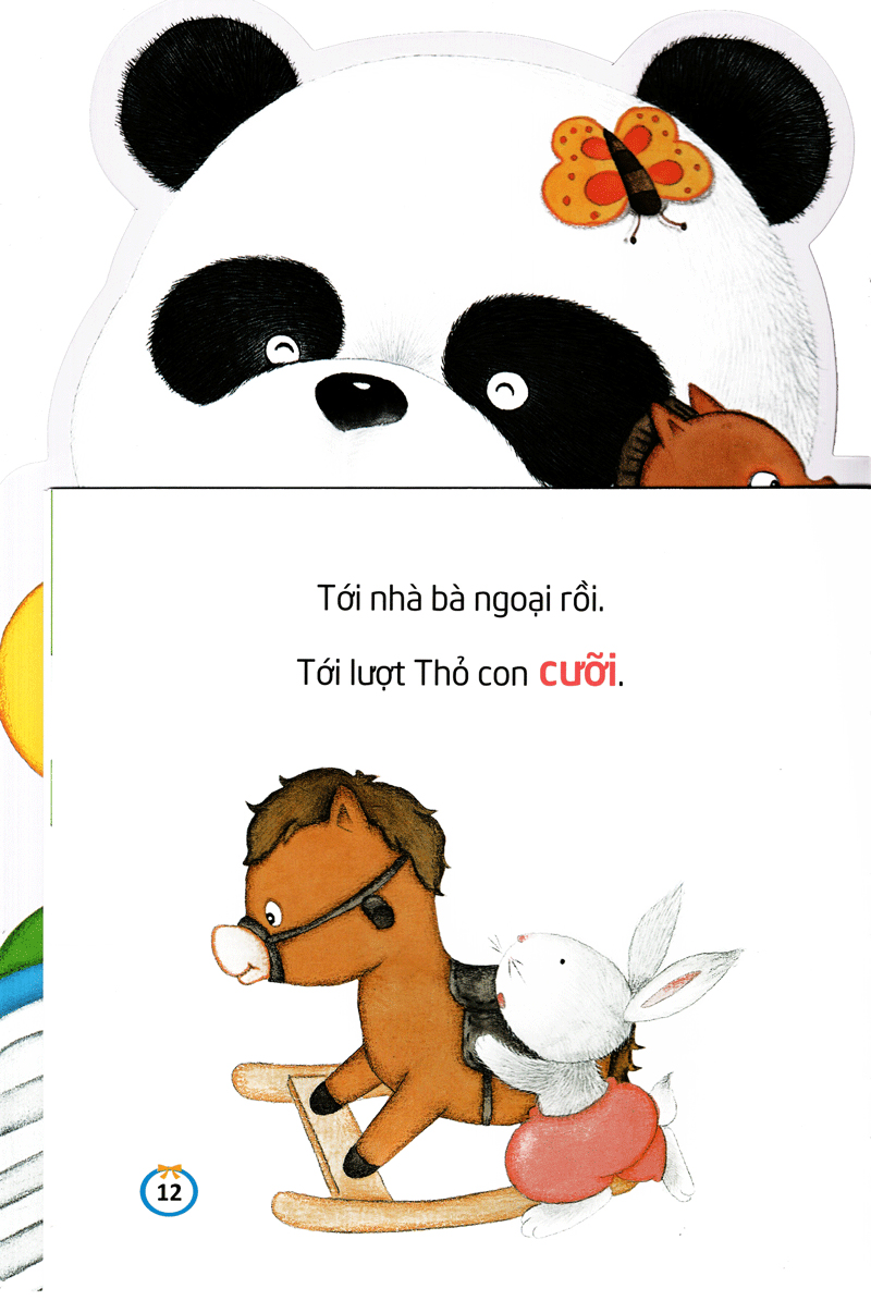 khơi dậy tiềm năng của bé - trò chơi cưỡi ngựa gỗ - Ảnh 10