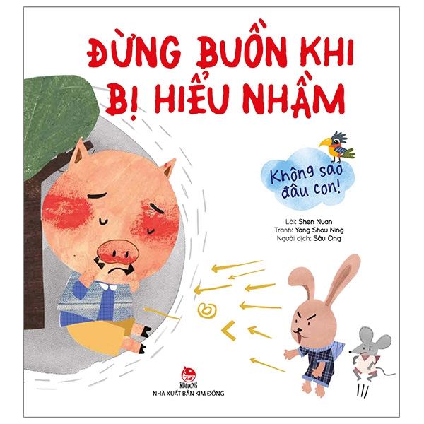 không sao đâu con! đừng buồn khi bị hiểu nhầm