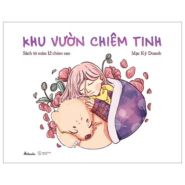 khu vườn chiêm tinh - sách tô màu 12 chòm sao