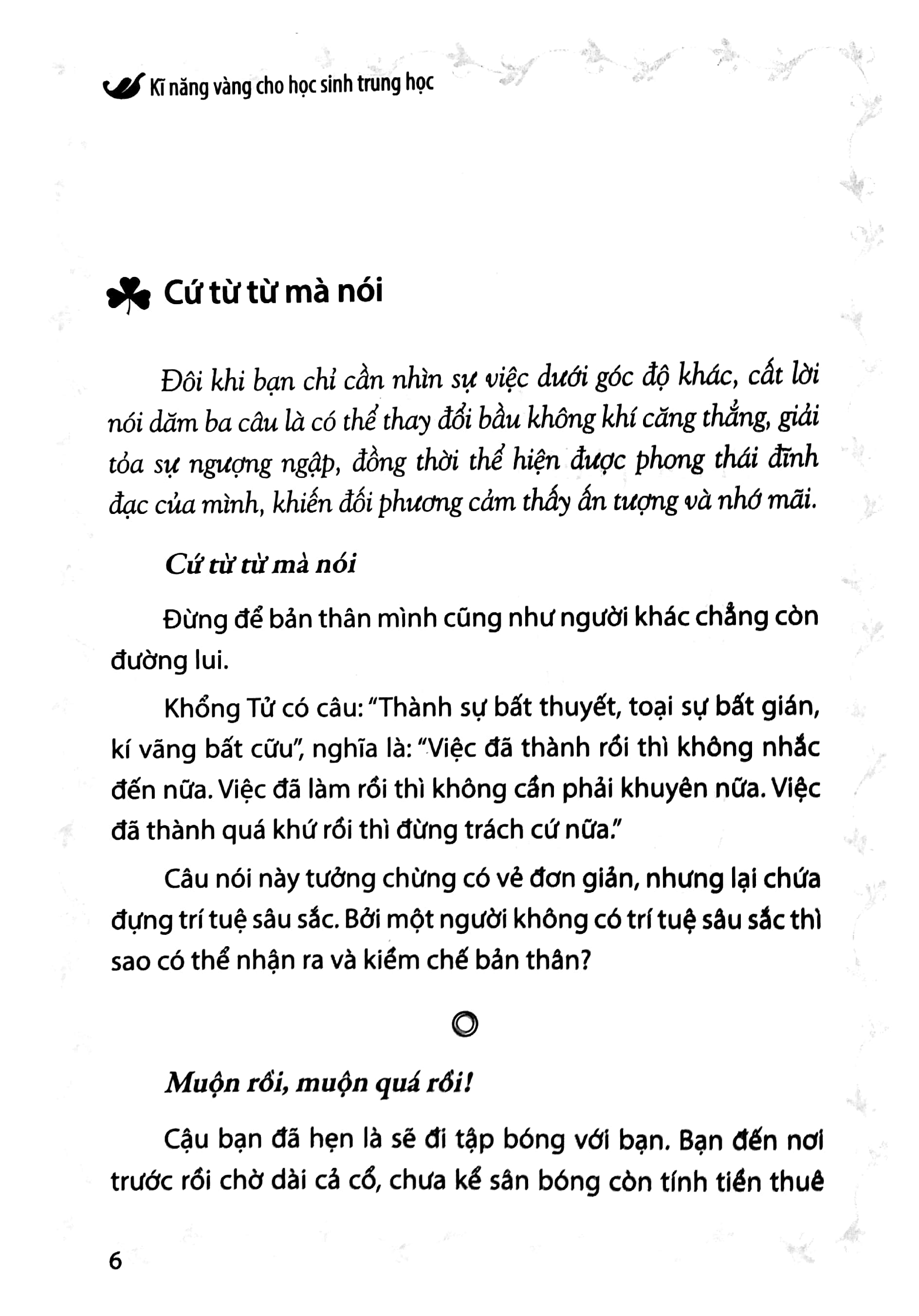 kĩ năng vàng cho học sinh trung học - học kĩ năng nói (tái bản 2022) - Ảnh 6