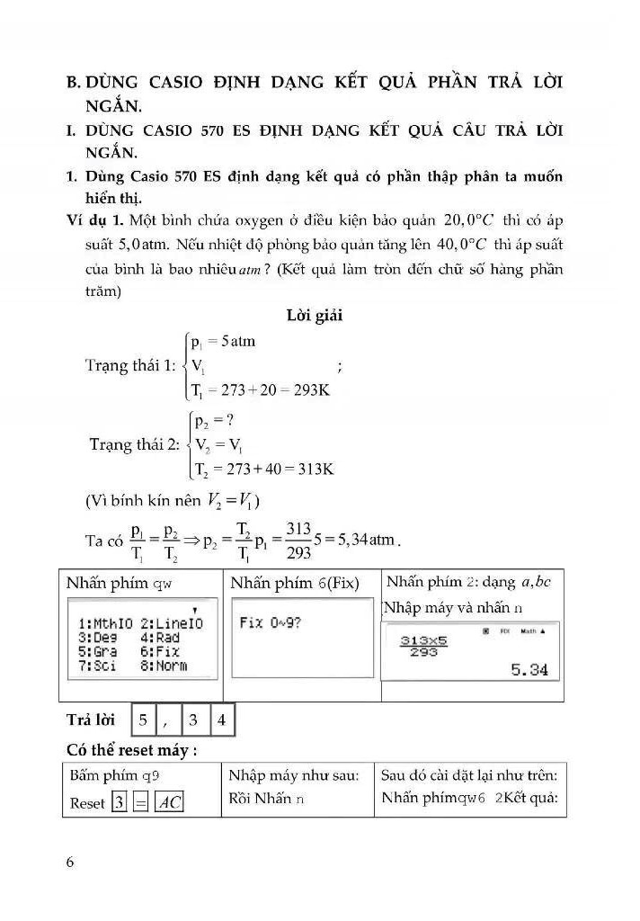 Kĩ Thuật Casio Chinh Phục Kì Thi Môn Vật Lí Tốt Nghiệp Trung Học Phổ Thông - Ảnh 7