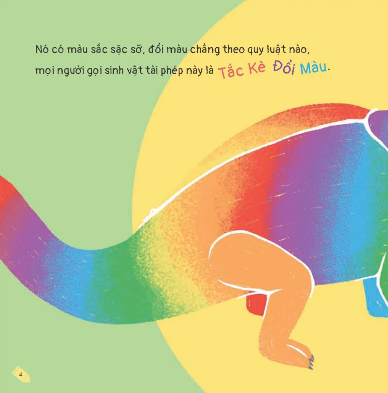 kích thích trí tưởng tượng cho bé - tắc kè đổi màu, cậu ở đâu? - Ảnh 5