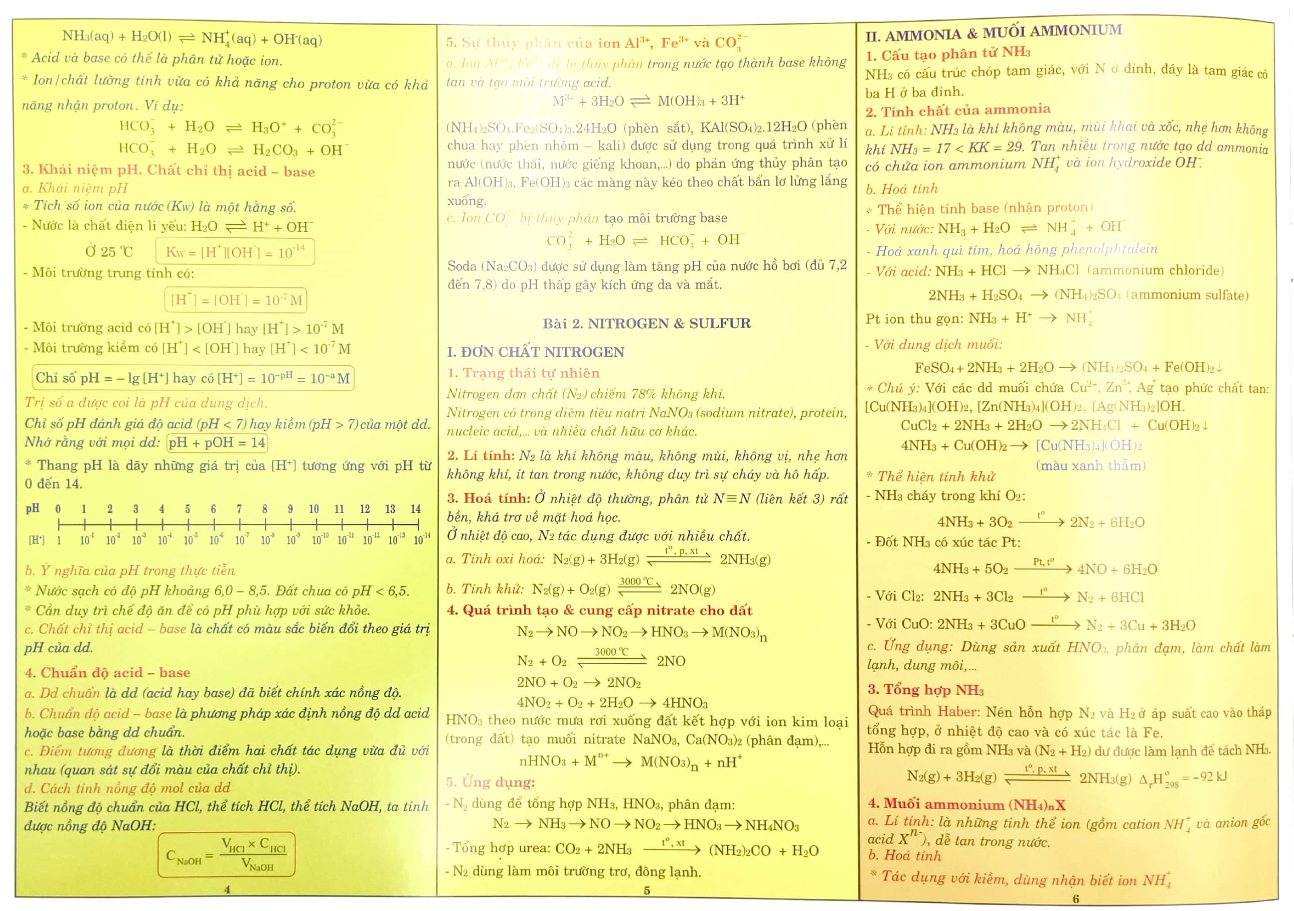 kiến thức trọng tâm hóa học 11 (theo chương trình giáo dục phổ thông mới) - Ảnh 3