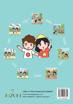 kizuki kids - tiếng nhật cho trẻ em việt nam - quyển 2 - Ảnh 3