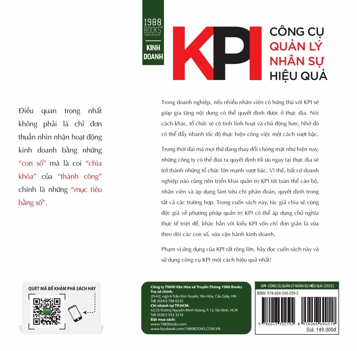 kpi - công cụ quản lý nhân sự hiệu quả (tái bản) - Ảnh 2