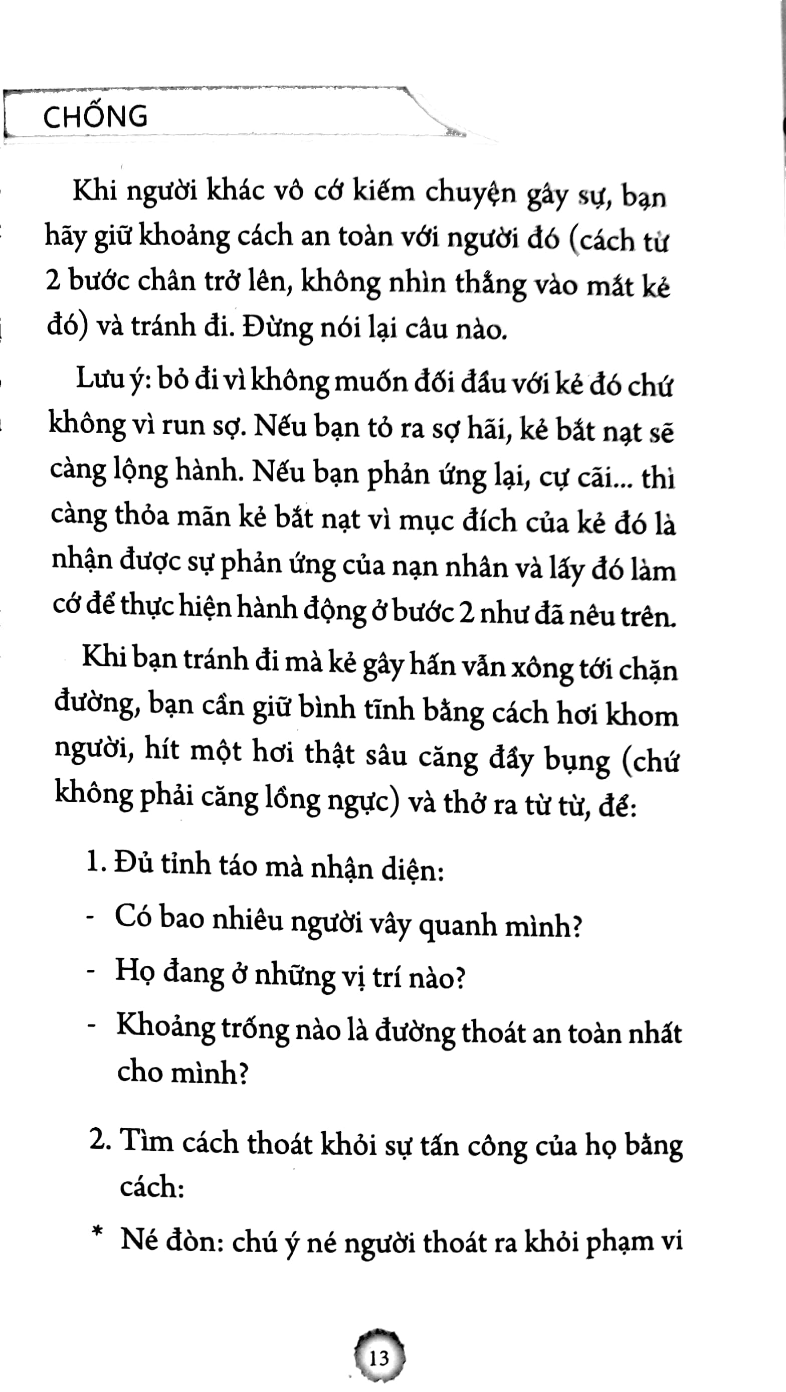 kỹ năng phòng vệ dành cho học sinh (tái bản 2023) - Ảnh 10