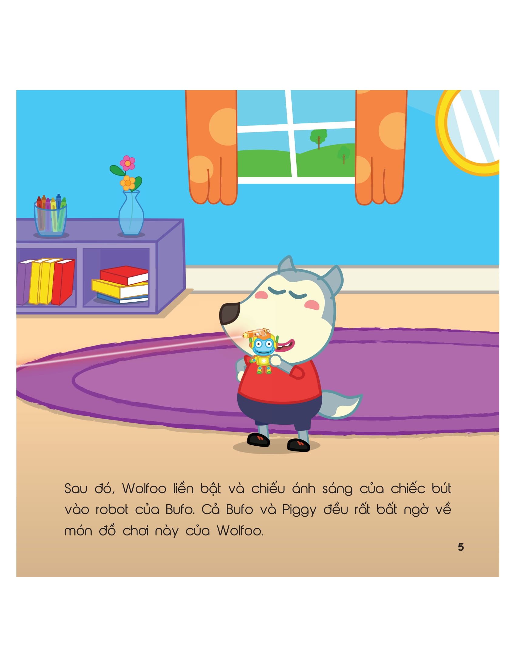 kỹ năng sống - cùng wolfoo rèn kỹ năng an toàn - trong lớp học - Ảnh 5