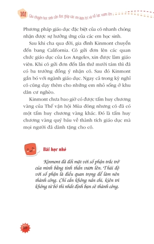 kỹ năng sống dành cho học sinh - 101 câu chuyện học sinh cần đọc - giúp các em kiên trì và nỗ lực vươn lên (tái bản 2024) - Ảnh 10