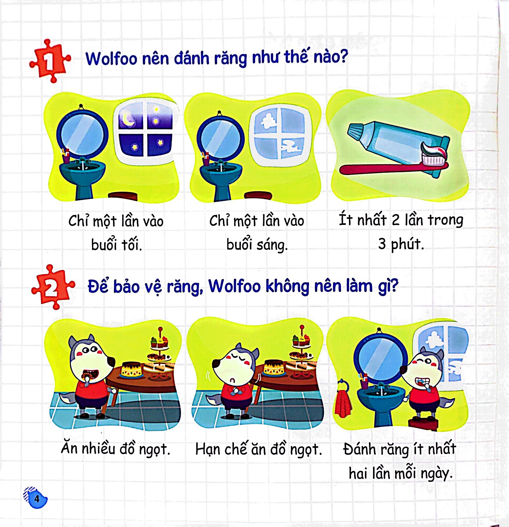 kỹ năng sống - wolfoo học cách tự lập - Ảnh 5