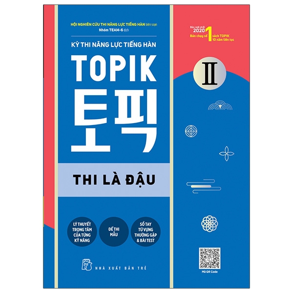 kỳ thi năng lực tiếng hàn topik ii - thi là đậu