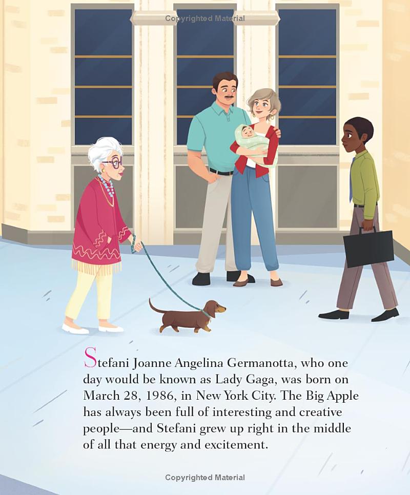 lady gaga - a little golden book biography - Ảnh 4