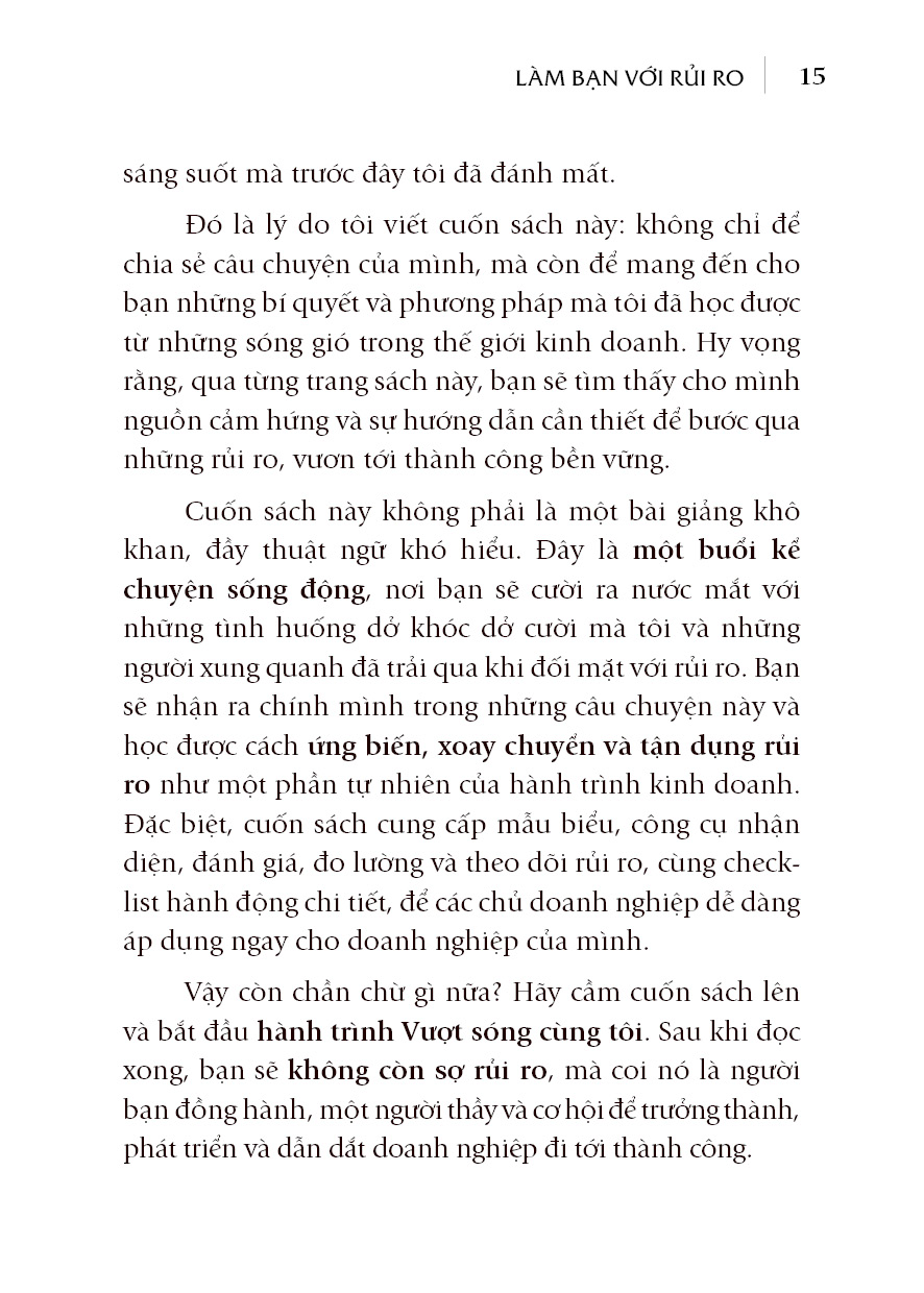 Làm Bạn Với Rủi Ro - Bí Quyết Vượt Sóng Cho Doanh Nghiệp - Bìa Cứng - Ảnh 9