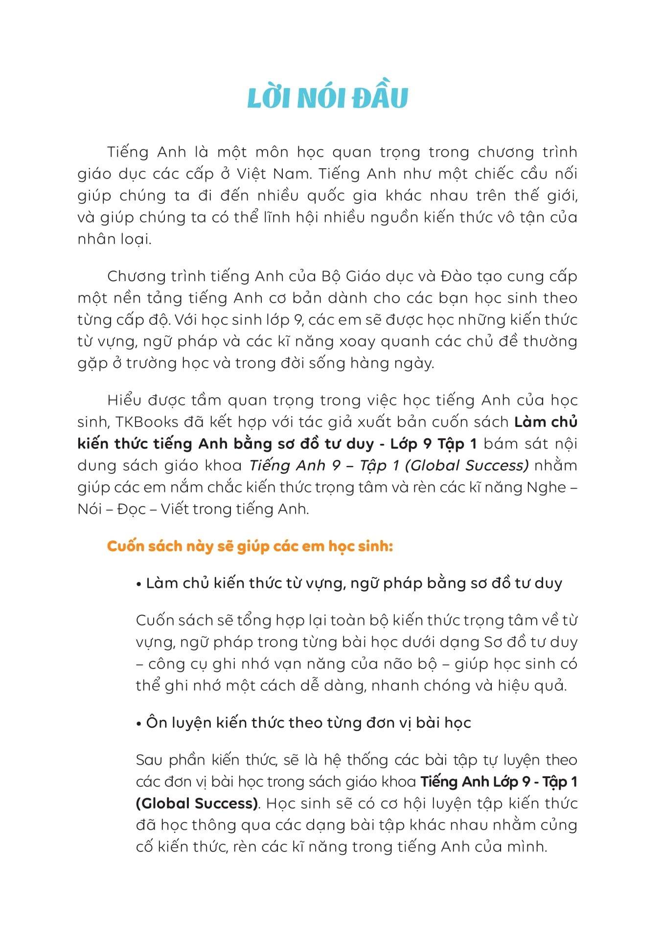 làm chủ kiến thức tiếng anh bằng sơ đồ tư duy lớp 9 - tập 1 - Ảnh 3
