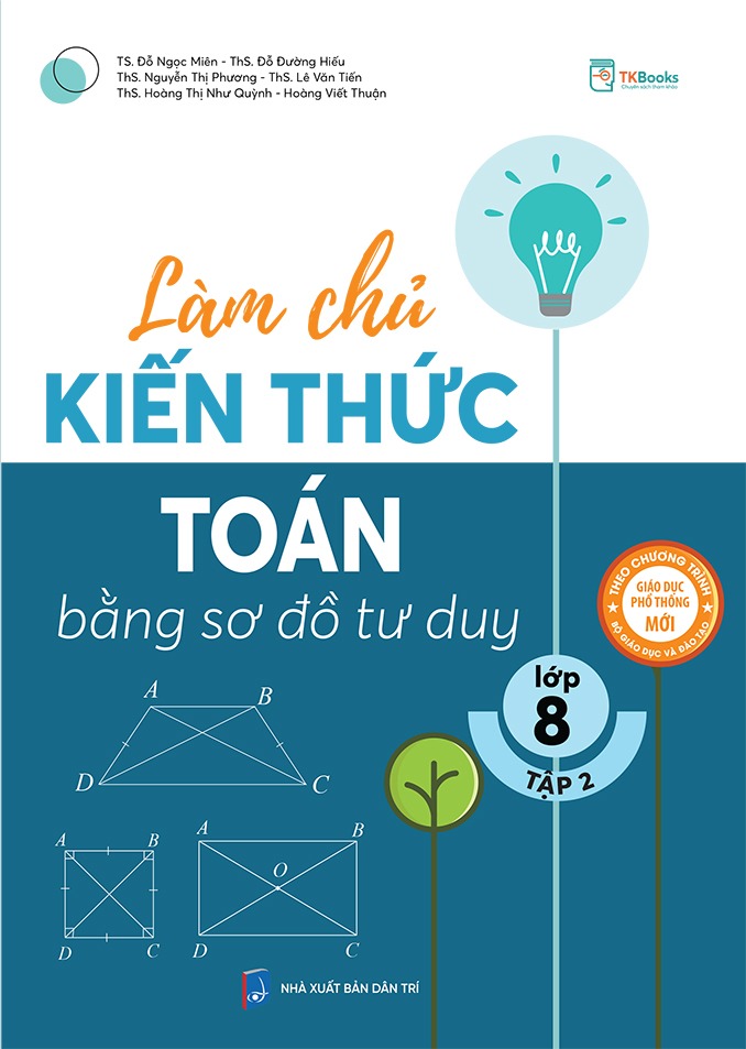 làm chủ kiến thức toán bằng sơ đồ tư duy lớp 8 - tập 2 - Ảnh 2