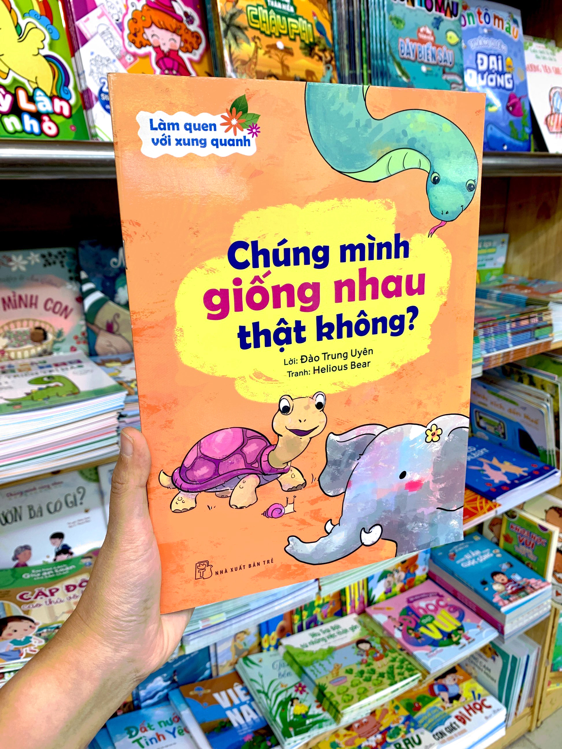 làm quen với xung quanh - chúng mình giống nhau thật không? - Ảnh 9