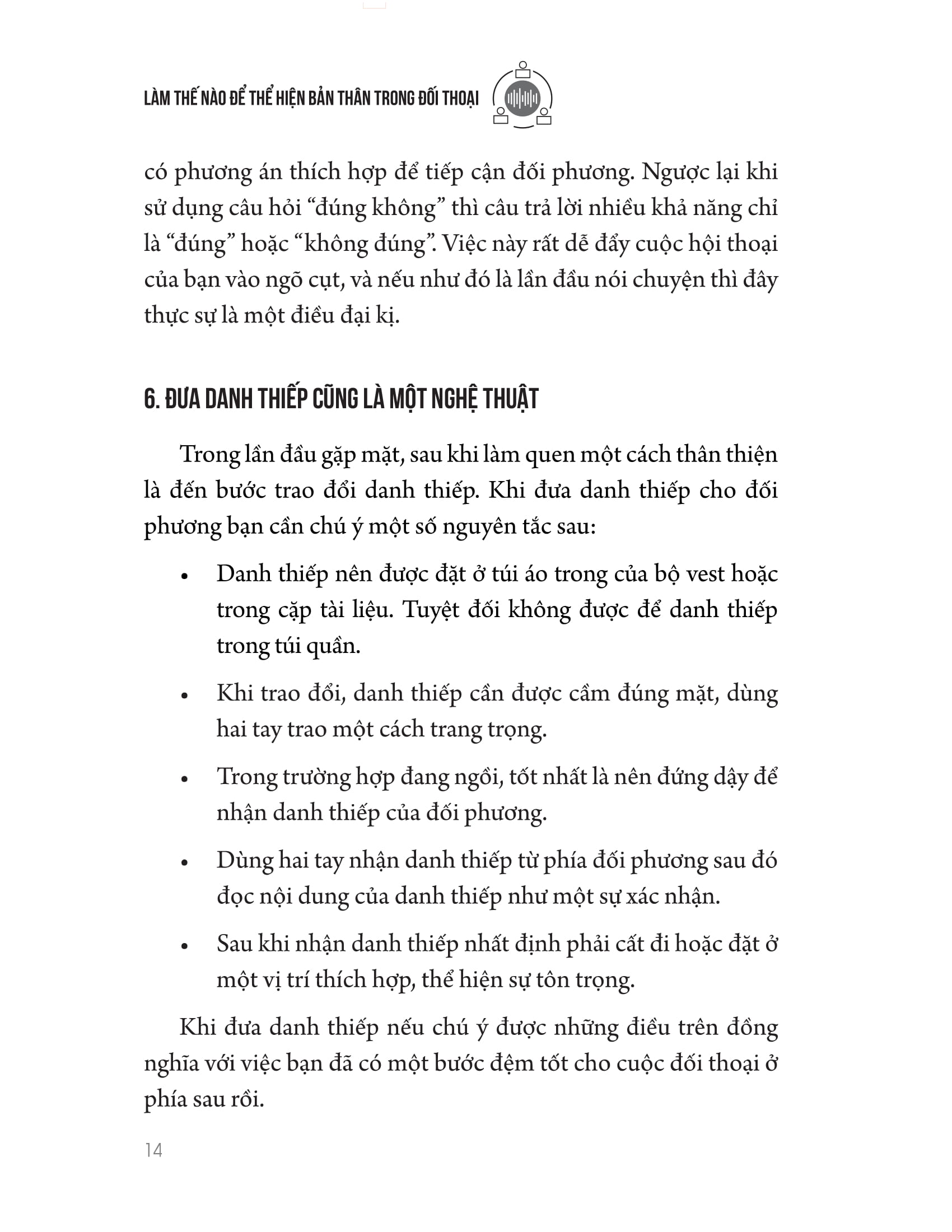 làm thế nào để thể hiện bản thân trong đối thoại - Ảnh 13