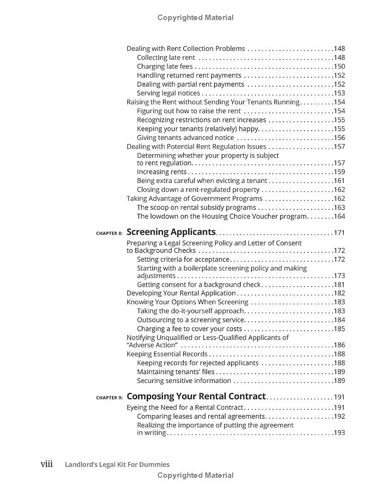 landlord's legal kit for dummies - Ảnh 8