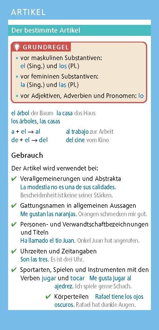 langenscheidt go smart grammatik spanisch - fächer - Ảnh 3
