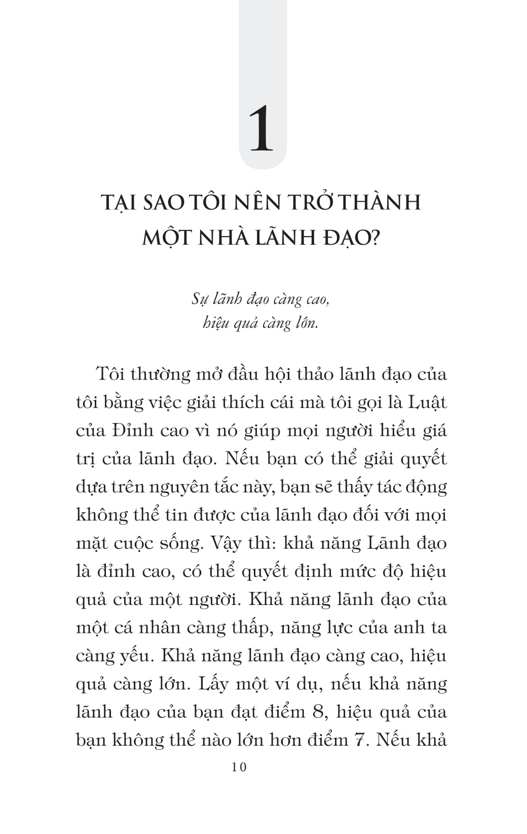 lãnh đạo 101 - leadership 101 - Ảnh 10