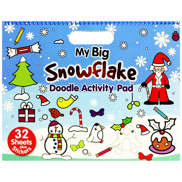 large doodle book - my big snowflake