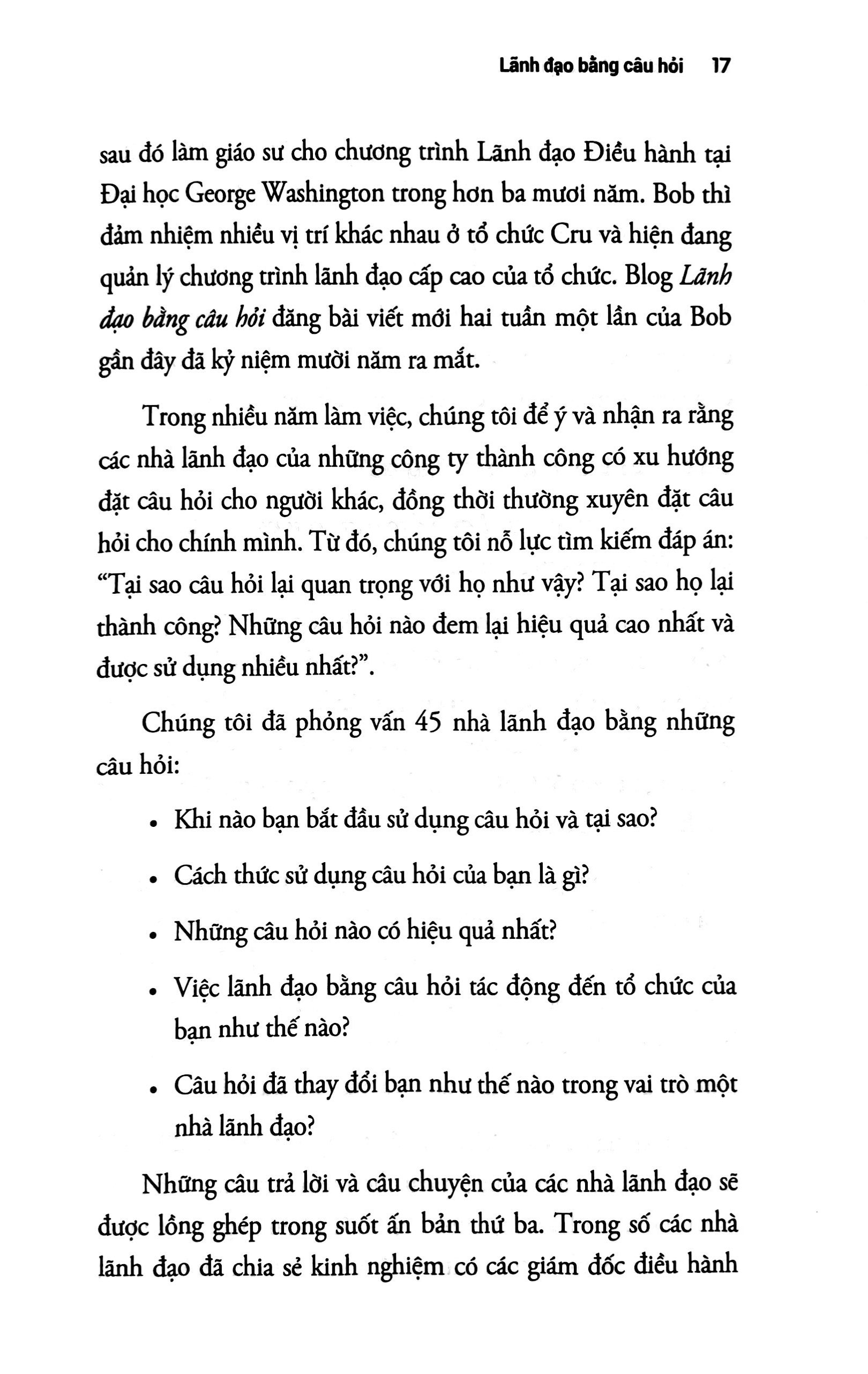 leading with questions - lãnh đạo bằng câu hỏi - Ảnh 14