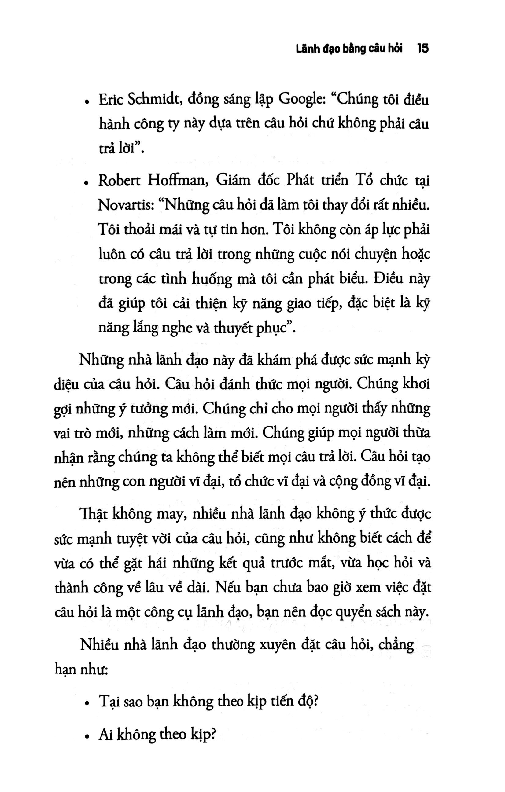 leading with questions - lãnh đạo bằng câu hỏi - Ảnh 9