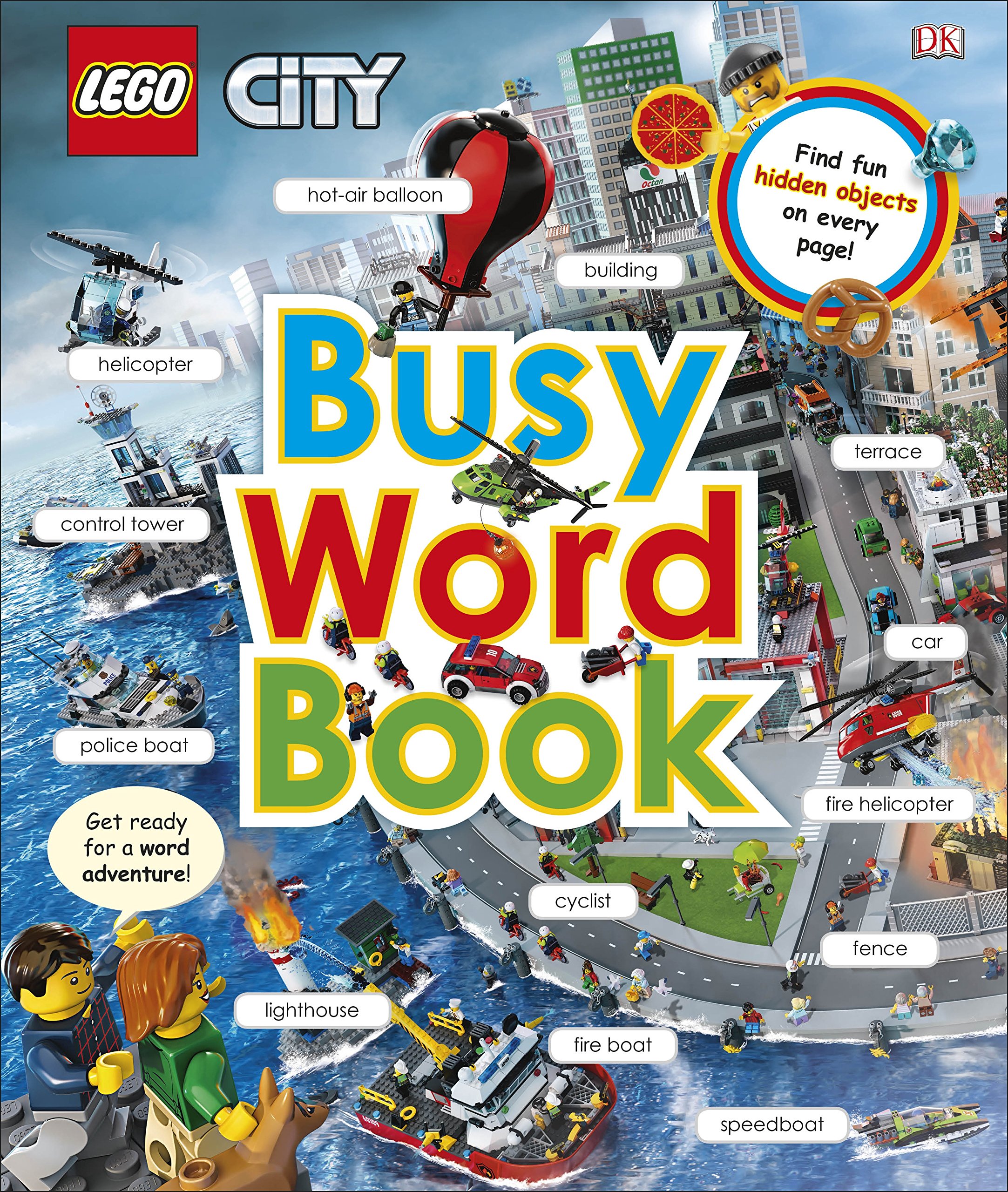 lego city busy word book - Ảnh 3