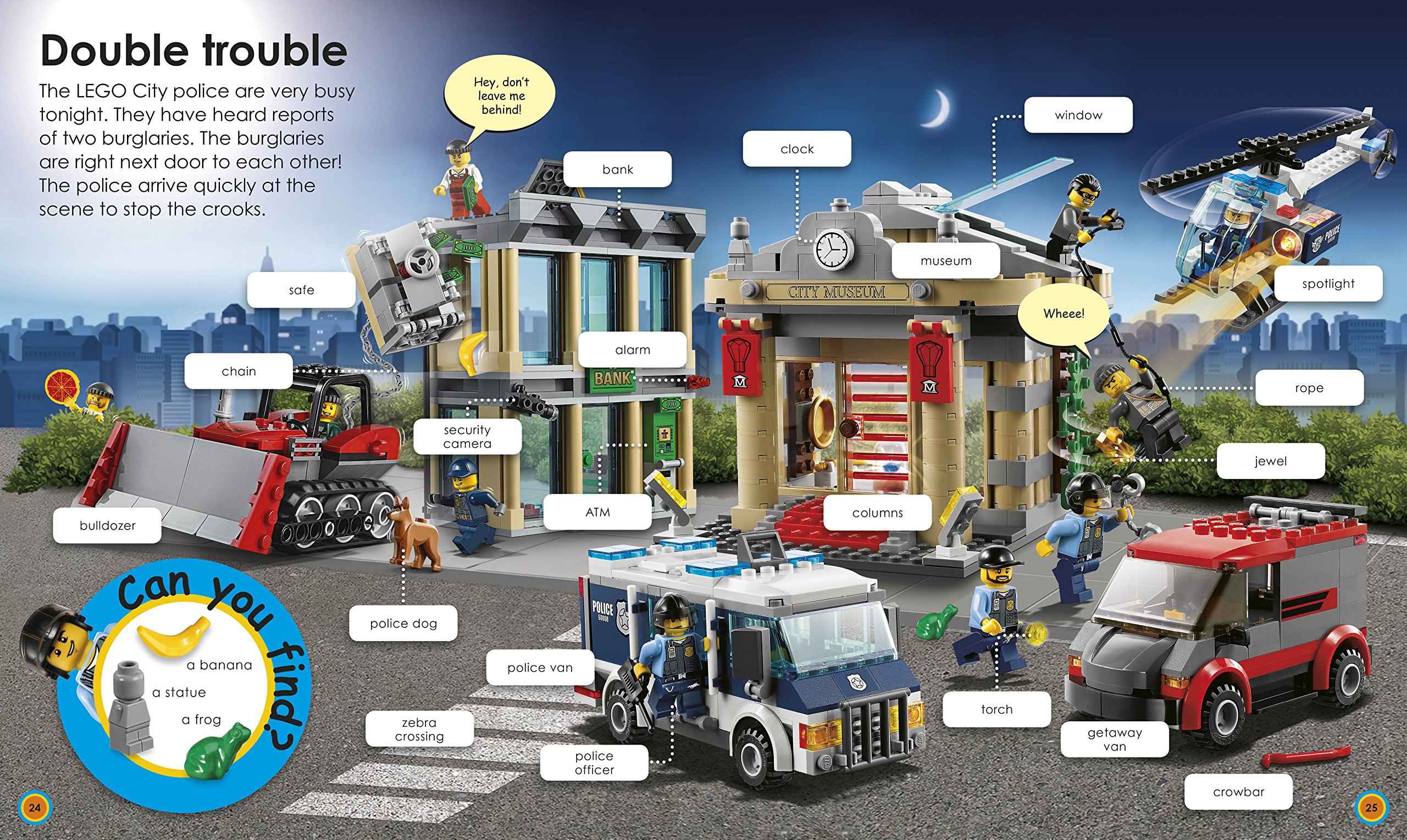 lego city busy word book - Ảnh 6