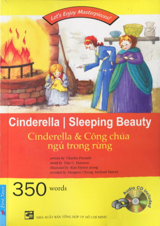 let's enjoy masterpieces - cinderella sleeping beauty - cinderella & công chúa ngủ trong rừng + cd