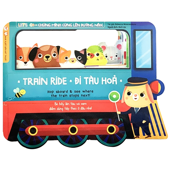 let's go - chúng mình cùng lên đường nào - đi tàu hỏa (tái bản) - Ảnh 2