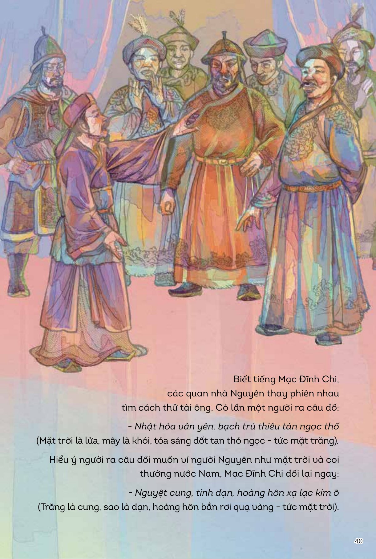 Lịch Sử Việt Nam Bằng Tranh - Nhà Trần Xây Dựng Đất Nước - Bản Màu - Ảnh 11