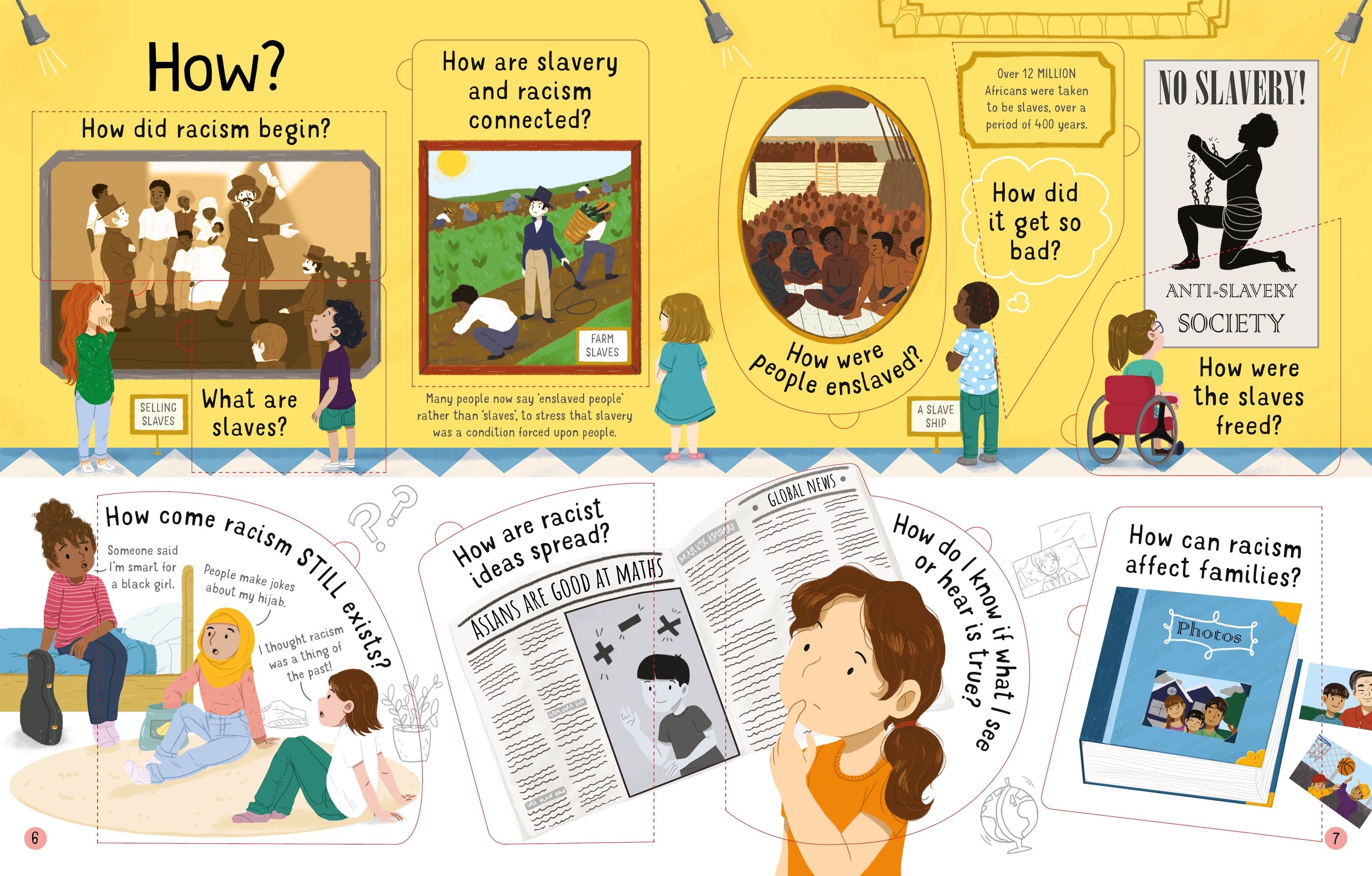 lift-the-flap first questions and answers about racism - Ảnh 5