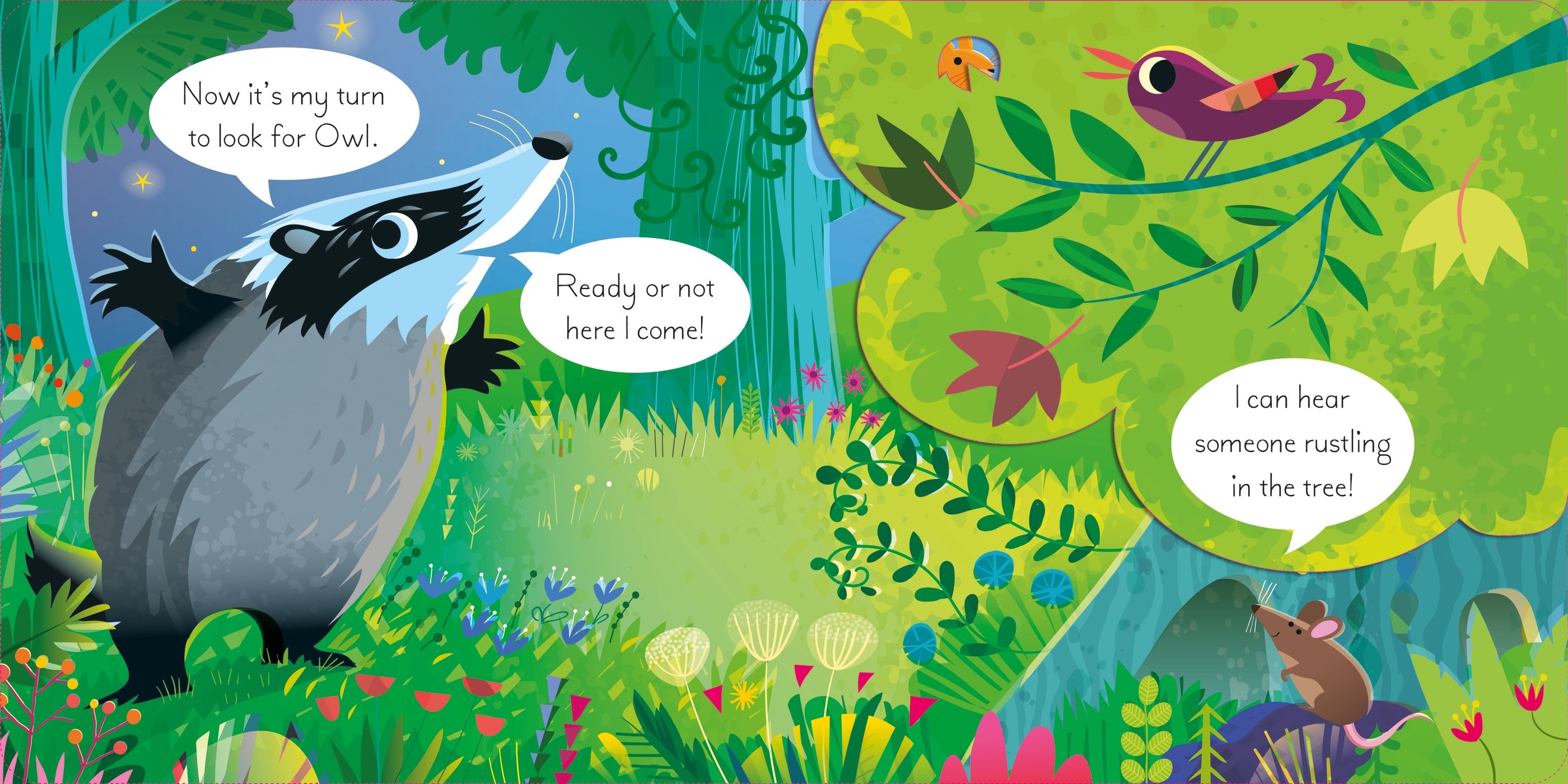 lift-the-flap play hide & seek with fox - Ảnh 5