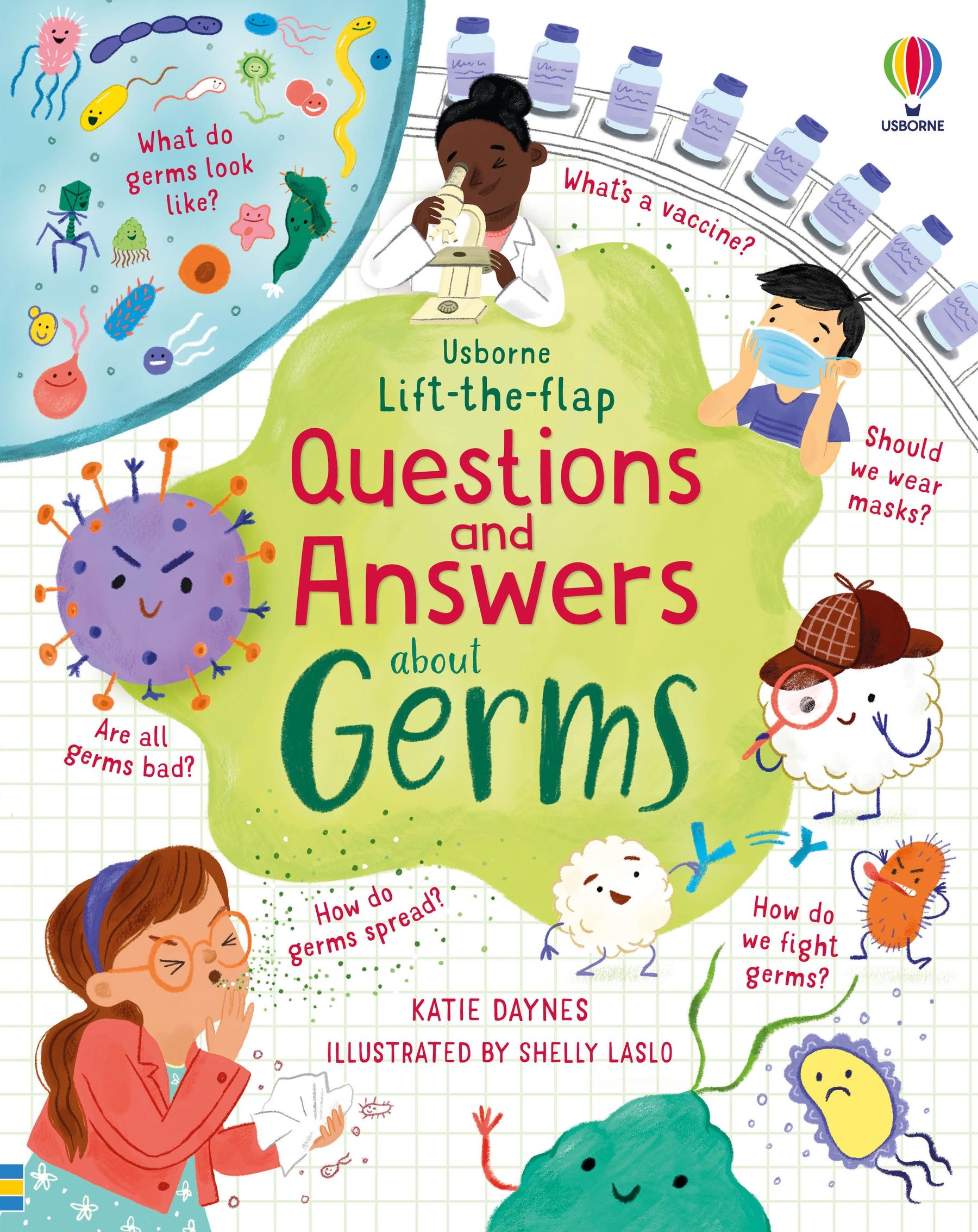 lift the flap - questions and answers about germs - Ảnh 2