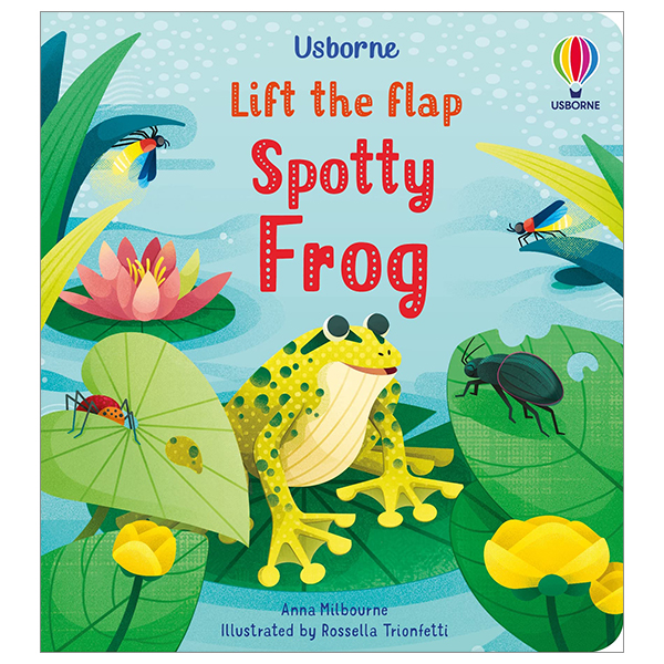 lift the flap spotty frog