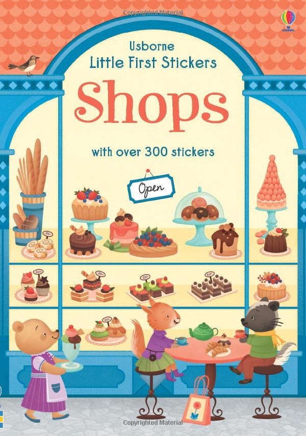 little first stickers shops (little sticker books) - Ảnh 2