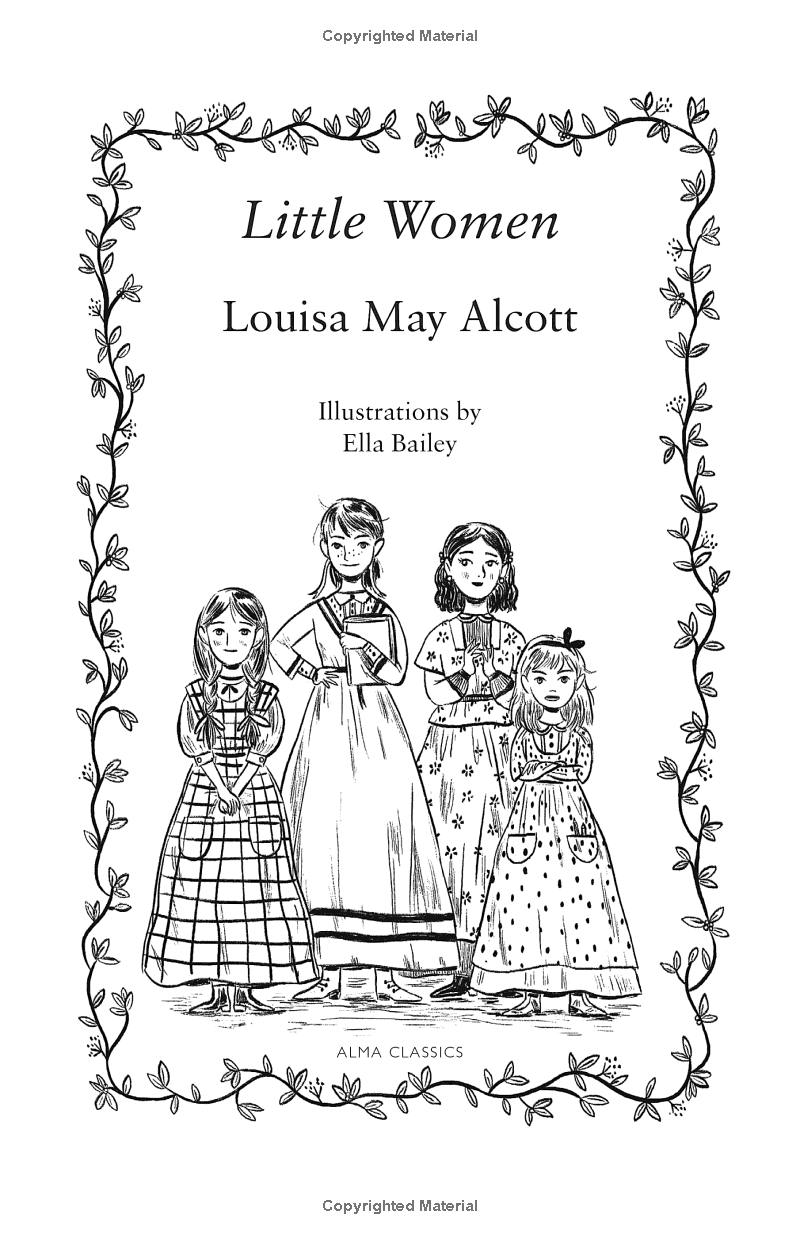 little women: illustrated by ella bailey (alma junior classics) - Ảnh 4