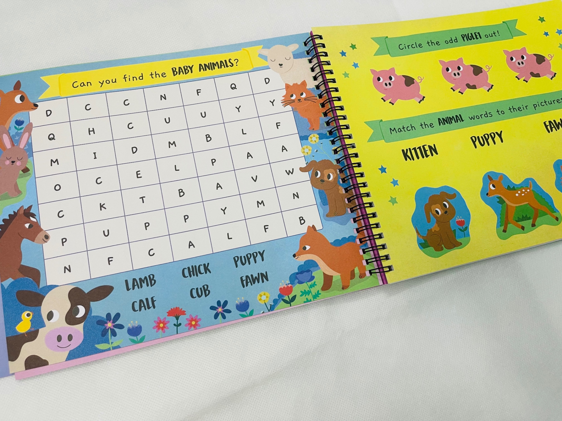 little wonders sticker by number - baby animals - Ảnh 9