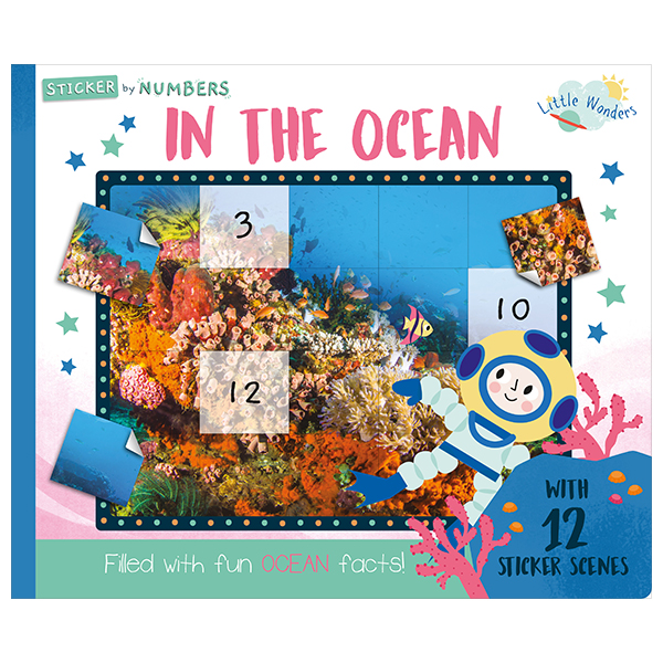 little wonders sticker by number - in the ocean