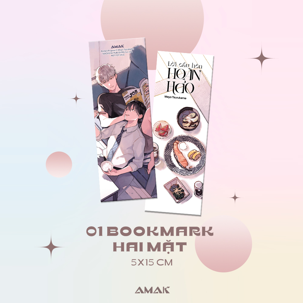 lời cầu hôn hoàn hảo - tặng kèm bookmark hai mặt + postcard hai mặt - Ảnh 3