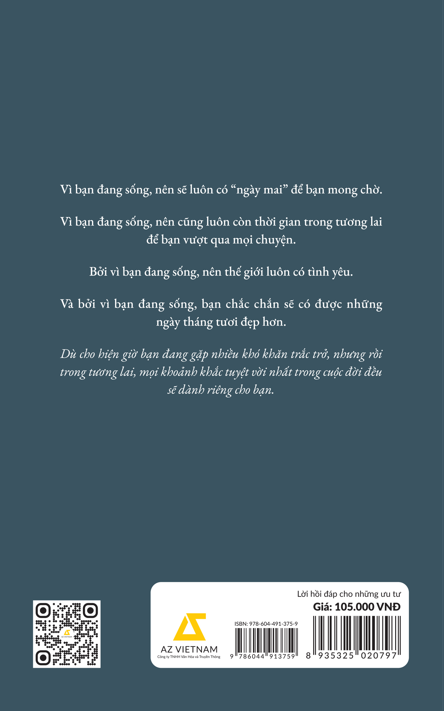 lời hồi đáp cho những ưu tư - Ảnh 3