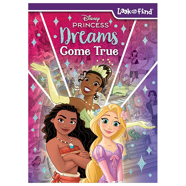 Look And Find - Midi Disney Princess Dreams Come True