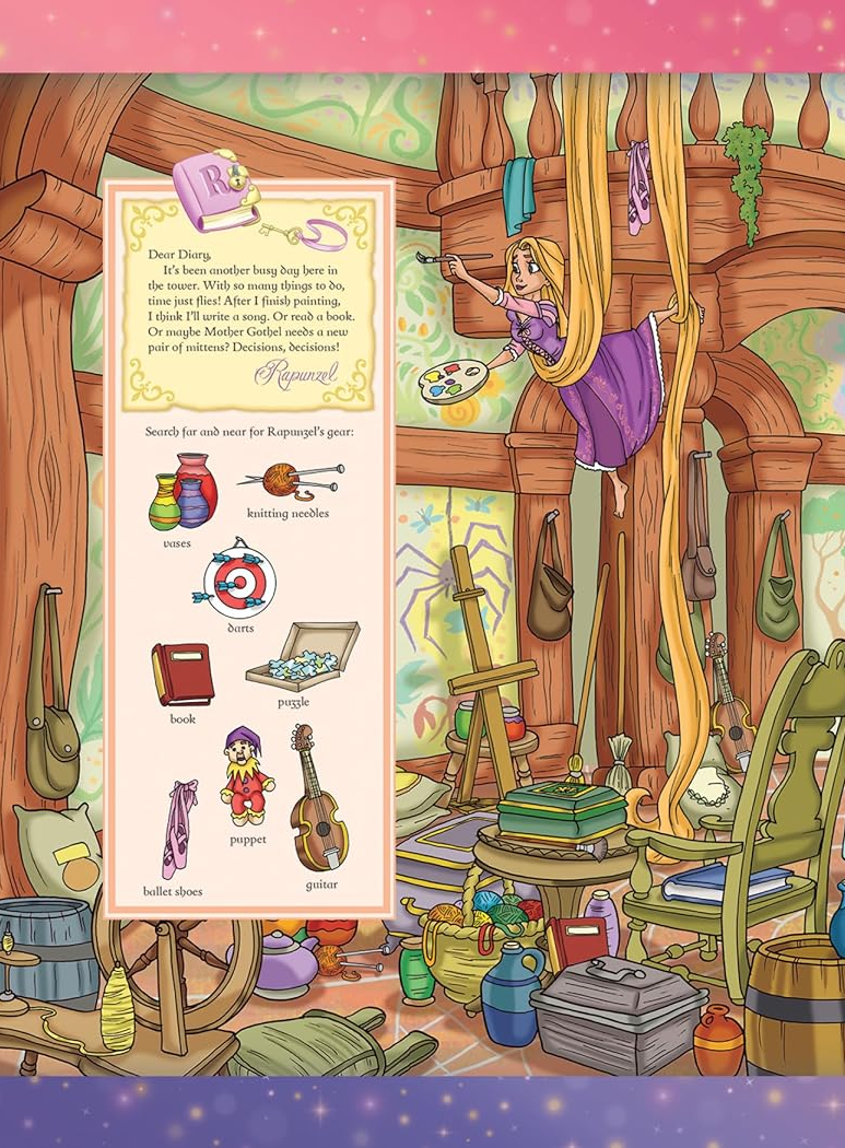 Look And Find - Midi Disney Princess Find The Magic - Ảnh 3