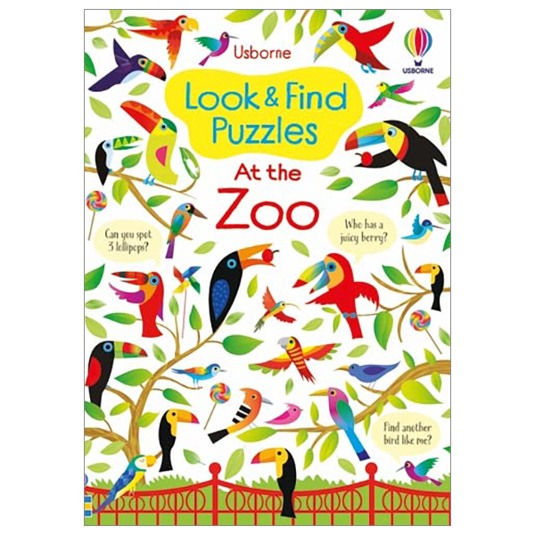 look and find puzzles: at the zoo