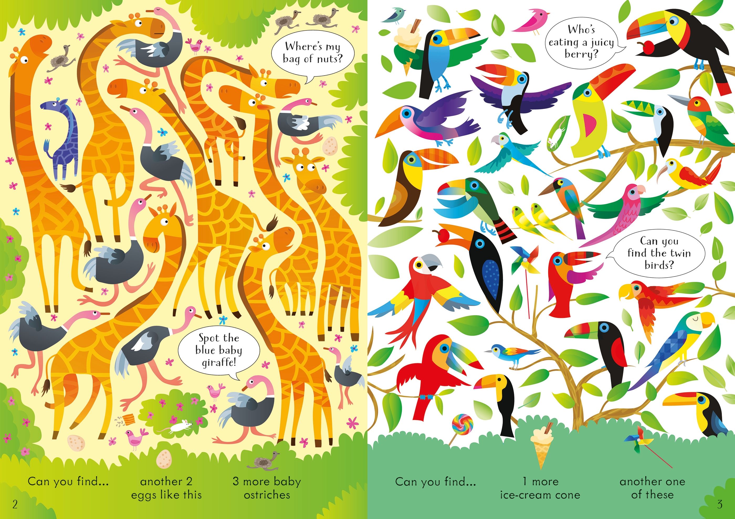 look and find puzzles: at the zoo - Ảnh 3