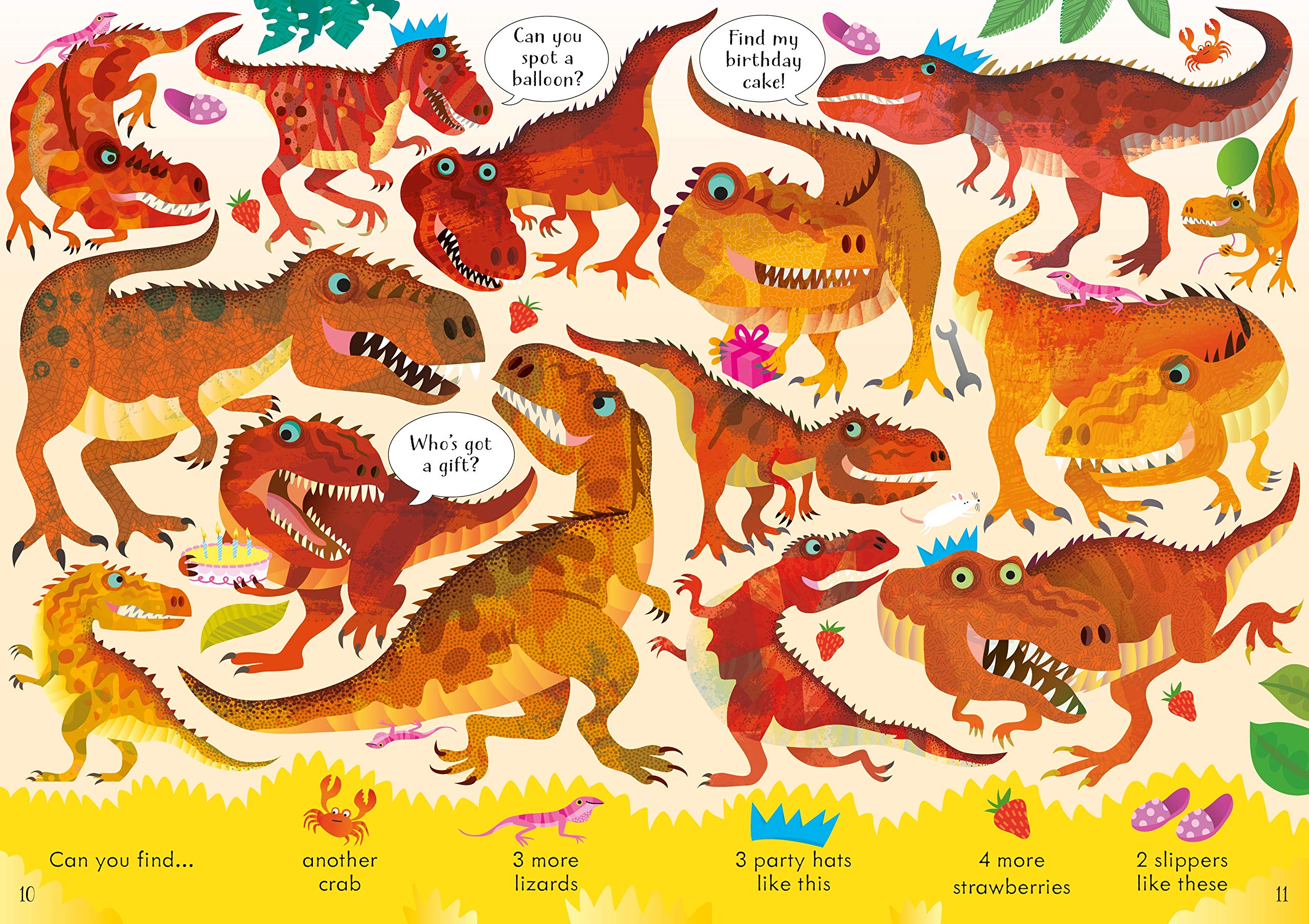 look and find puzzles dinosaurs - Ảnh 3